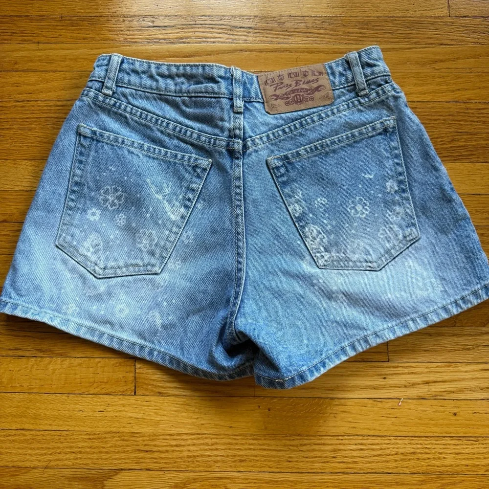 90s Butterfly Jean Shorts